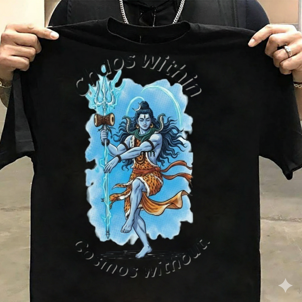 Xyloque "Nataraja" Premium Oversized Tee Cosmic Tandava Edition